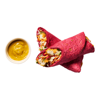 katsu chicken wrap