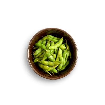 edamame with salt