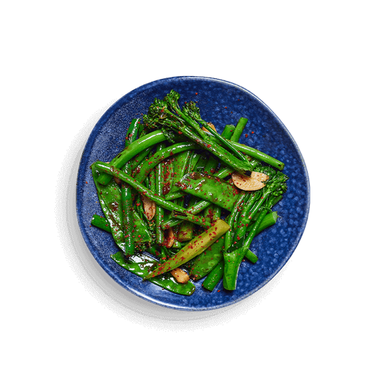 wok-fried greens