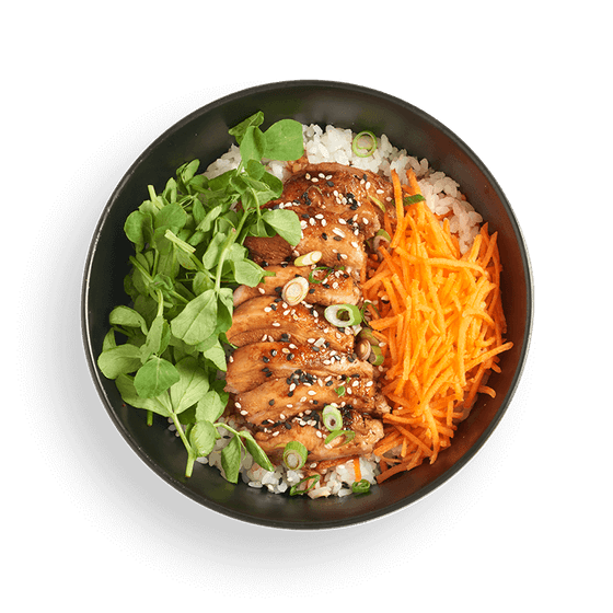 teriyaki chicken donburi