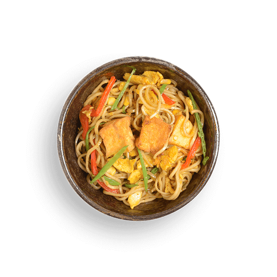 mini yasai yaki soba