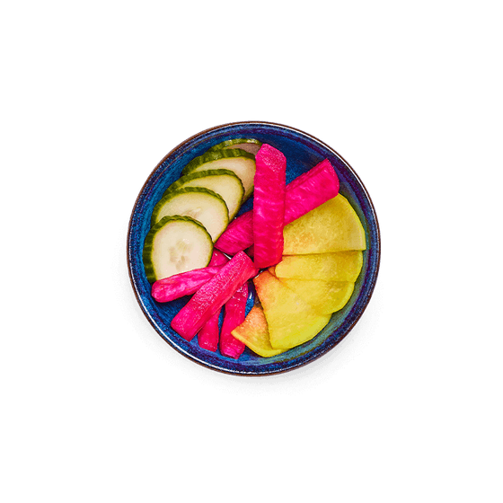rainbow pickles