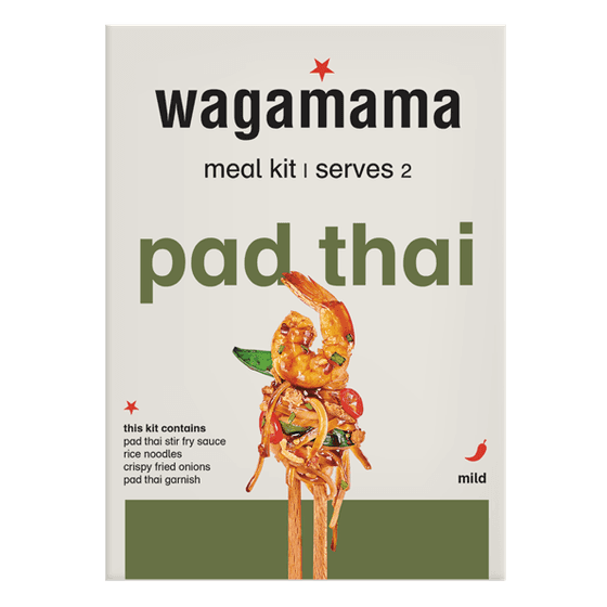 a box of wagamama pad thai meal kit