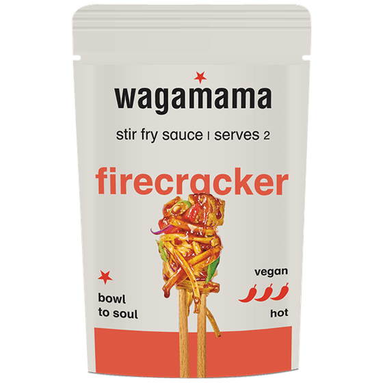 a pack of wagamama firecracker stir fry sauce