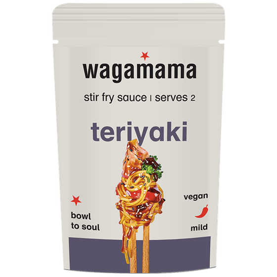 a pack of wagamama teriyaki sauce